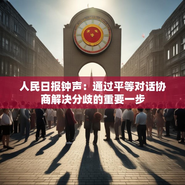 人民日报钟声：通过平等对话协商解决分歧的重要一步