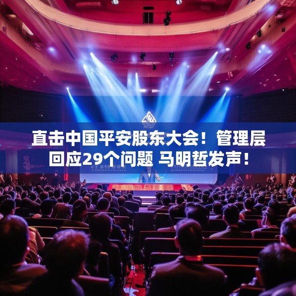 直击中国平安股东大会！管理层回应29个问题 马明哲发声！