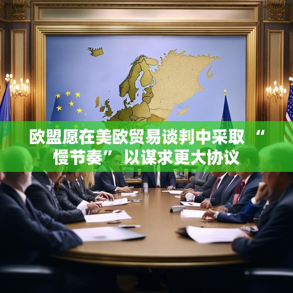 欧盟愿在美欧贸易谈判中采取 “慢节奏” 以谋求更大协议