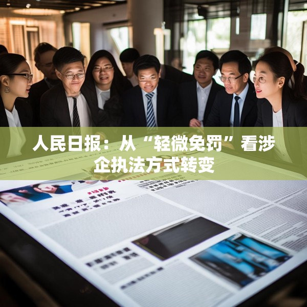 人民日报：从“轻微免罚”看涉企执法方式转变