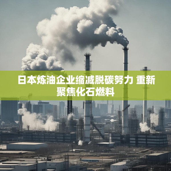 日本炼油企业缩减脱碳努力 重新聚焦化石燃料