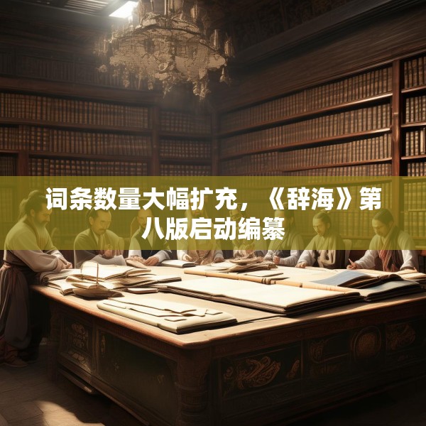 词条数量大幅扩充，《辞海》第八版启动编纂