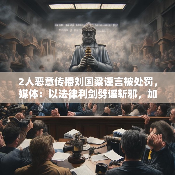 2人恶意传播刘国梁谣言被处罚，媒体：以法律利剑劈谣斩邪，加快推进依法治体