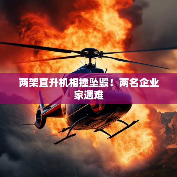 两架直升机相撞坠毁！两名企业家遇难