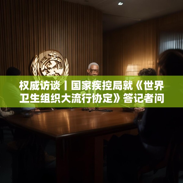 权威访谈丨国家疾控局就《世界卫生组织大流行协定》答记者问