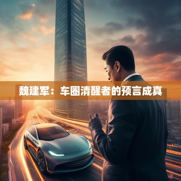 魏建军：车圈清醒者的预言成真