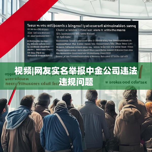 视频|网友实名举报中金公司违法违规问题