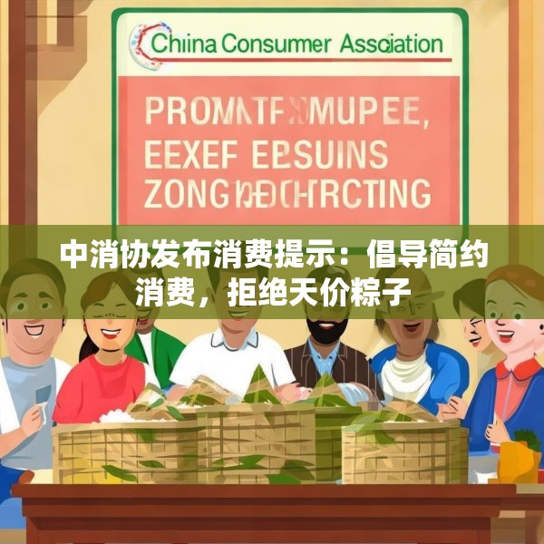 中消协发布消费提示：倡导简约消费，拒绝天价粽子