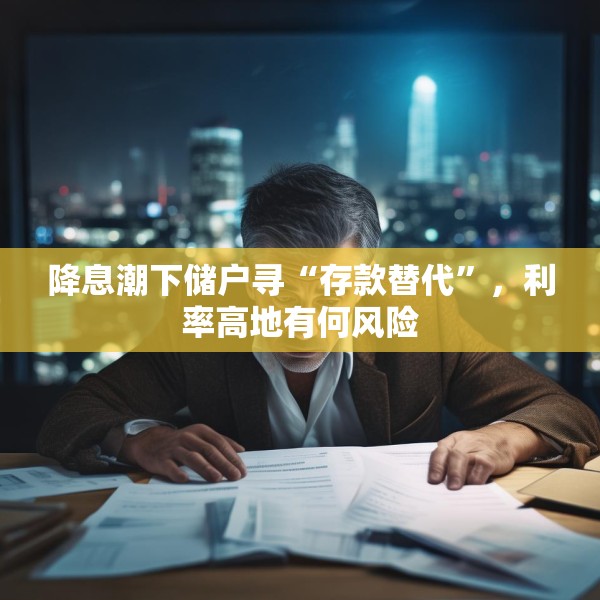降息潮下储户寻“存款替代”，利率高地有何风险