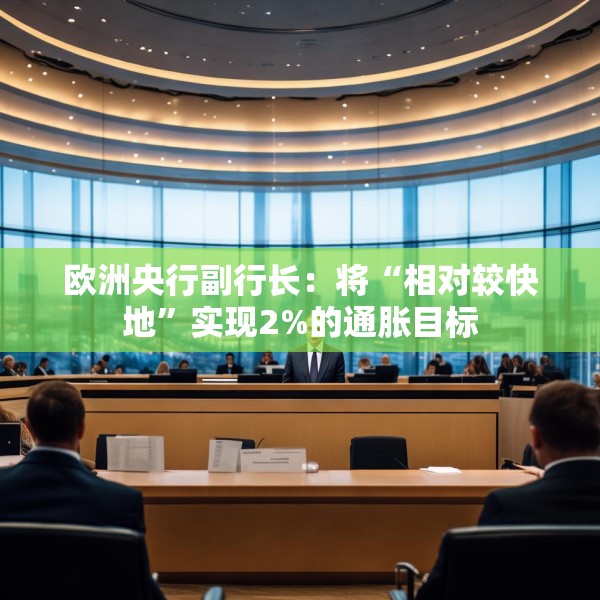 欧洲央行副行长：将“相对较快地”实现2%的通胀目标