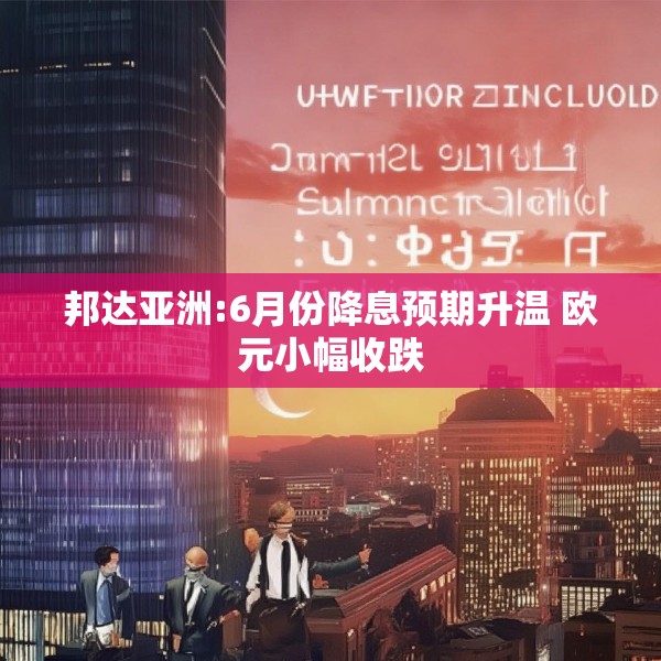 邦达亚洲:6月份降息预期升温 欧元小幅收跌