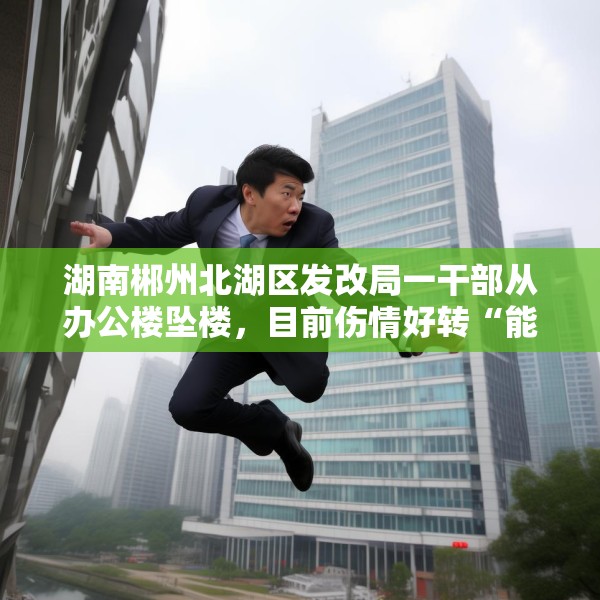 湖南郴州北湖区发改局一干部从办公楼坠楼，目前伤情好转“能开口说话”