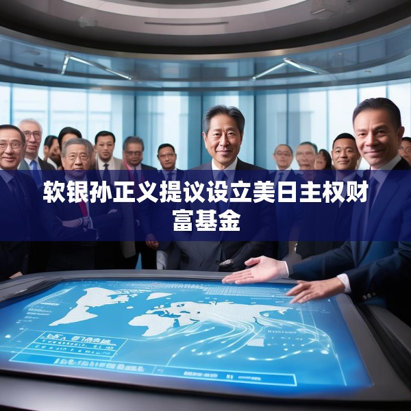 软银孙正义提议设立美日主权财富基金