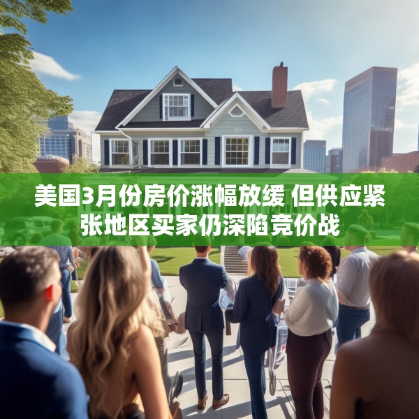 美国3月份房价涨幅放缓 但供应紧张地区买家仍深陷竞价战