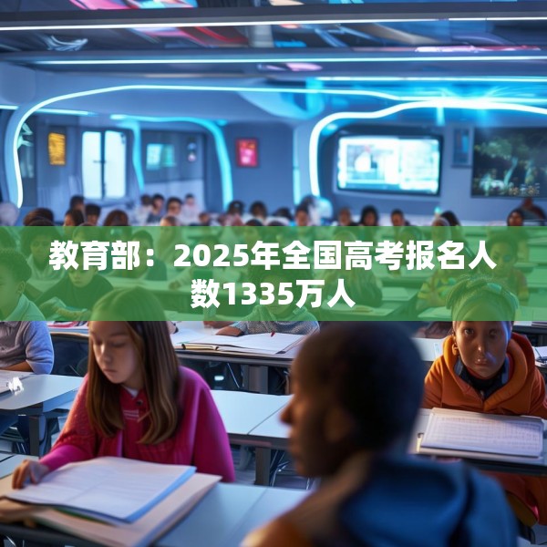 教育部：2025年全国高考报名人数1335万人