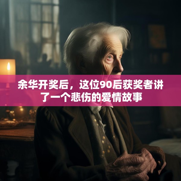 余华开奖后，这位90后获奖者讲了一个悲伤的爱情故事