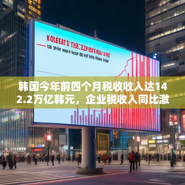 韩国今年前四个月税收收入达142.2万亿韩元，企业税收入同比激增57%