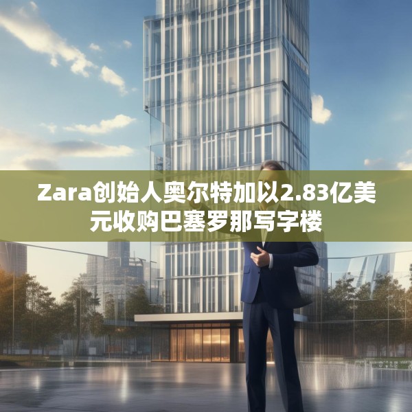 Zara创始人奥尔特加以2.83亿美元收购巴塞罗那写字楼