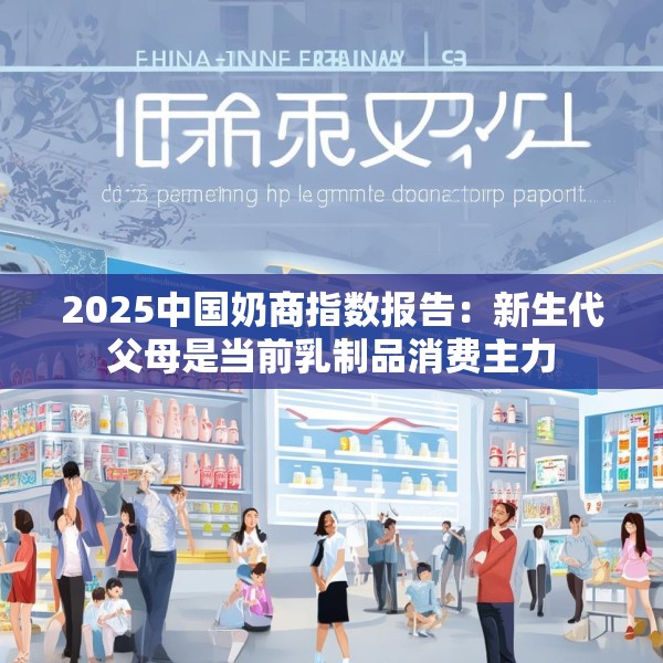 2025中国奶商指数报告：新生代父母是当前乳制品消费主力