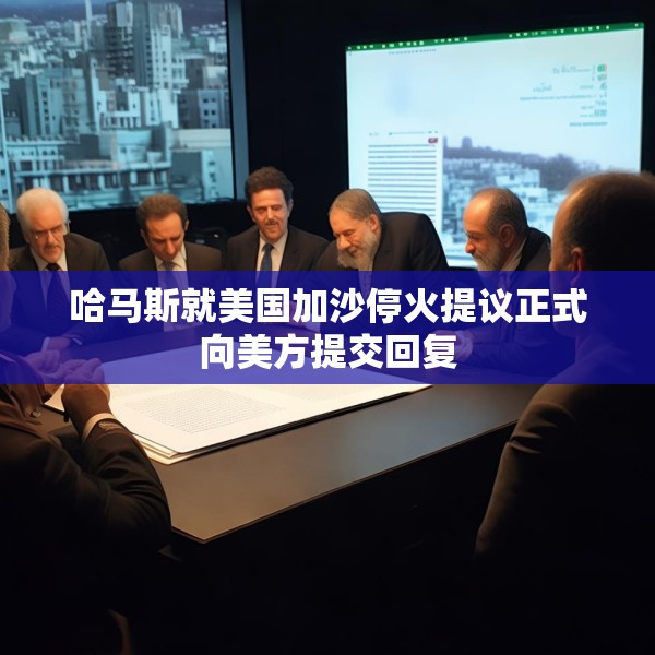 哈马斯就美国加沙停火提议正式向美方提交回复