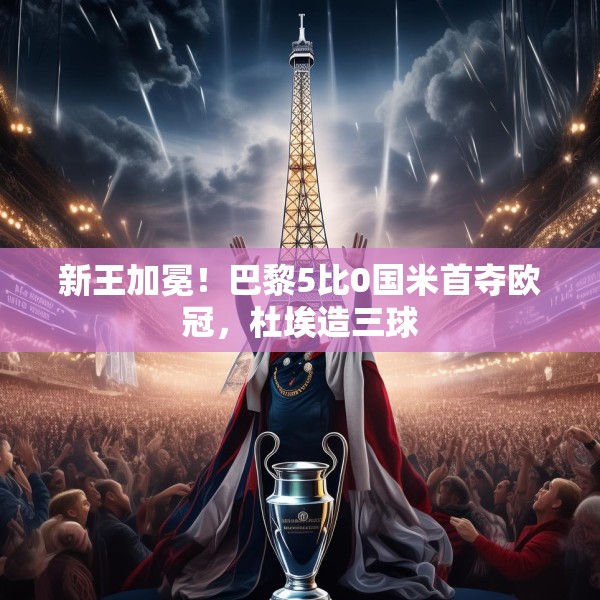 新王加冕！巴黎5比0国米首夺欧冠，杜埃造三球