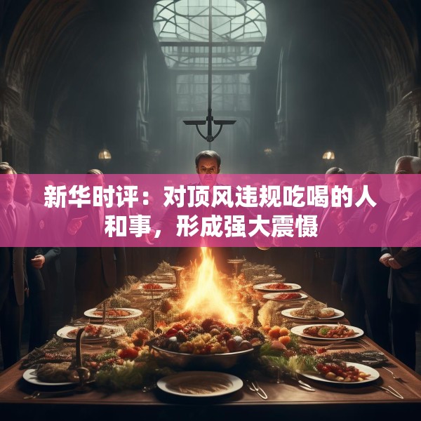 新华时评：对顶风违规吃喝的人和事，形成强大震慑