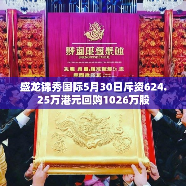 盛龙锦秀国际5月30日斥资624.25万港元回购1026万股