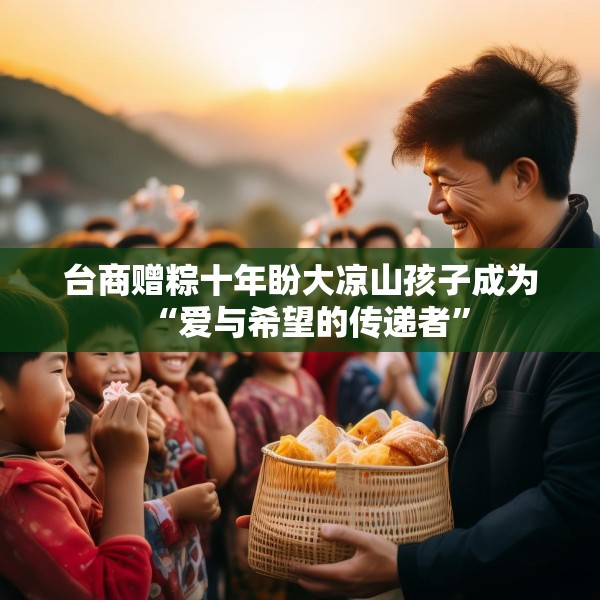 台商赠粽十年盼大凉山孩子成为“爱与希望的传递者”