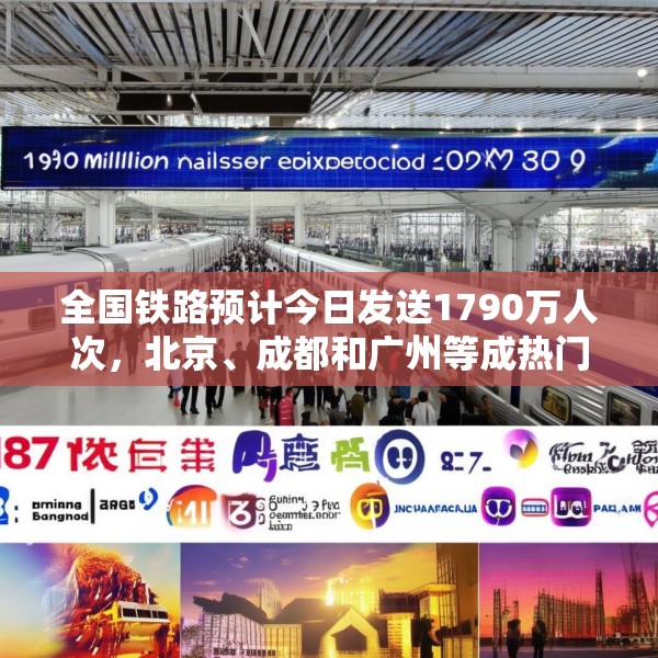 全国铁路预计今日发送1790万人次，北京、成都和广州等成热门出发城市