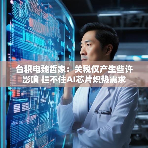 台积电魏哲家：关税仅产生些许影响 拦不住AI芯片炽热需求