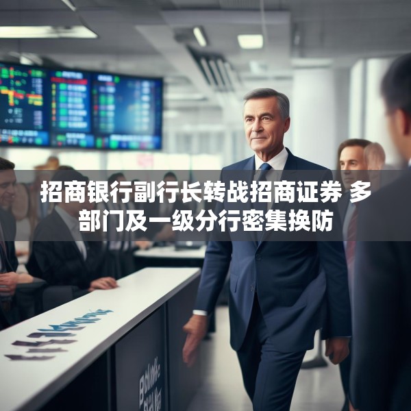 招商银行副行长转战招商证券 多部门及一级分行密集换防