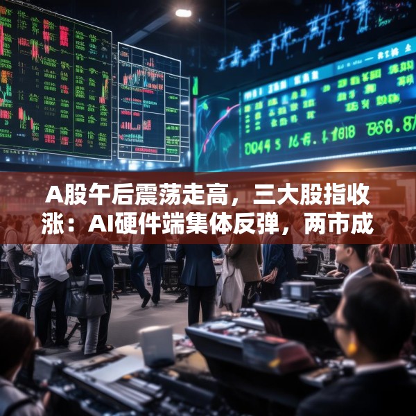 A股午后震荡走高，三大股指收涨：AI硬件端集体反弹，两市成交近1.3万亿元