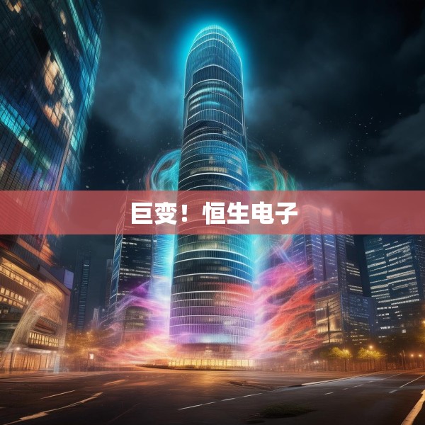 巨变！恒生电子