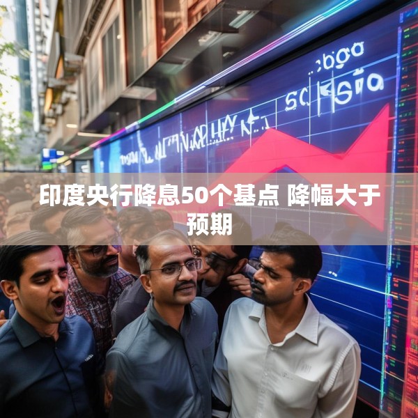 印度央行降息50个基点 降幅大于预期
