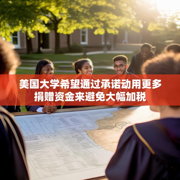 美国大学希望通过承诺动用更多捐赠资金来避免大幅加税