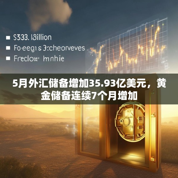 5月外汇储备增加35.93亿美元，黄金储备连续7个月增加
