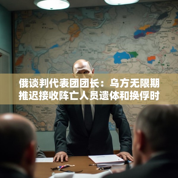 俄谈判代表团团长：乌方无限期推迟接收阵亡人员遗体和换俘时间