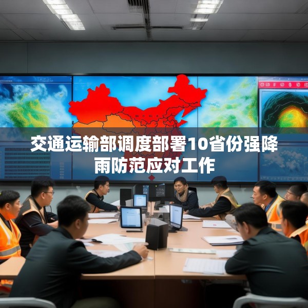 交通运输部调度部署10省份强降雨防范应对工作