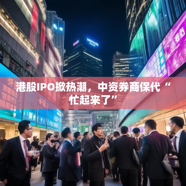 港股IPO掀热潮，中资券商保代“忙起来了”