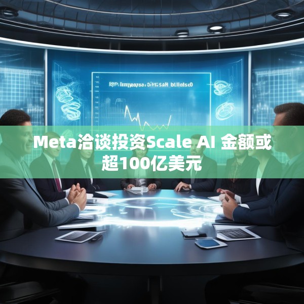 Meta洽谈投资Scale AI 金额或超100亿美元