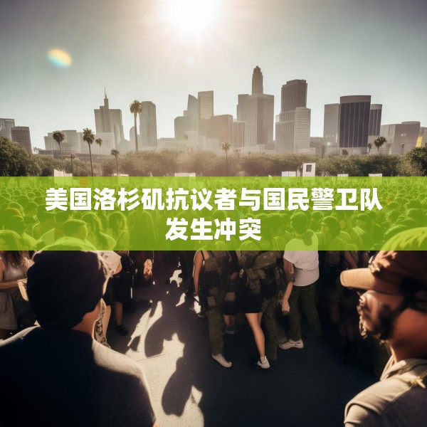 美国洛杉矶抗议者与国民警卫队发生冲突