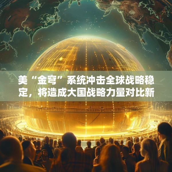 美“金穹”系统冲击全球战略稳定，将造成大国战略力量对比新失衡