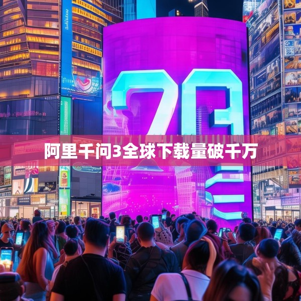 阿里千问3全球下载量破千万