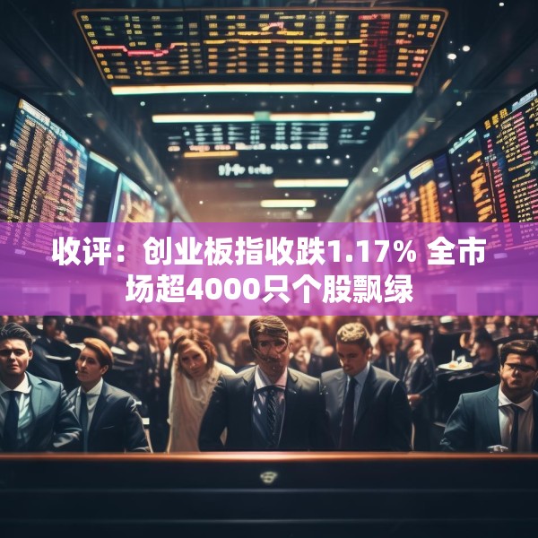 收评：创业板指收跌1.17% 全市场超4000只个股飘绿