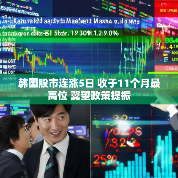 韩国股市连涨5日 收于11个月最高位 冀望政策提振