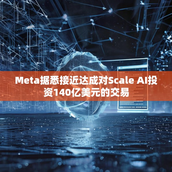 Meta据悉接近达成对Scale AI投资140亿美元的交易