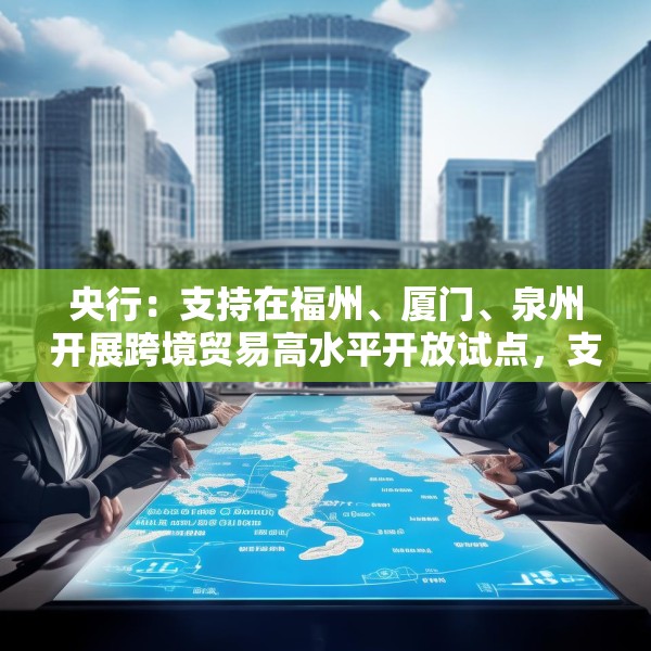 央行：支持在福州、厦门、泉州开展跨境贸易高水平开放试点，支持银行优化新型跨境贸易结算