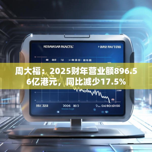 周大福：2025财年营业额896.56亿港元，同比减少17.5%