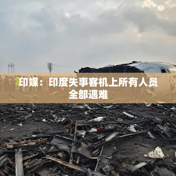 印媒：印度失事客机上所有人员全部遇难
