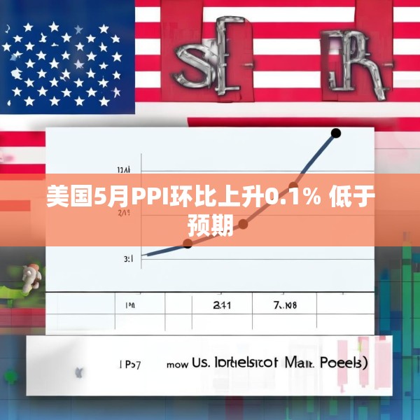 美国5月PPI环比上升0.1% 低于预期
